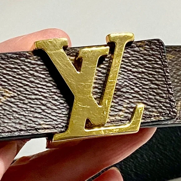Louis Vuitton Reversible Belt Monogram Canvas / Black - Picture 3 of 8